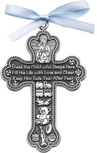 785525070133 Bless The Child Boy Crib Cross