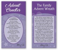 785525221849 Mini Advent Candles