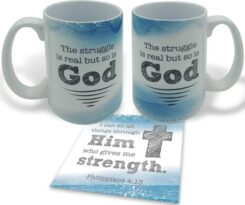 785525306010 Stuggle Is Real Mug And Coaster Boxed Set