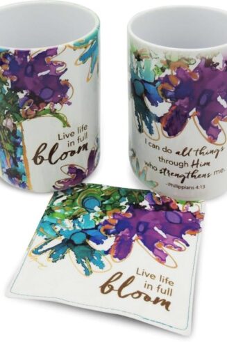 785525306072 Lovitude Bloom With Coaster