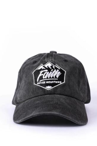 788200537501 Faith Moves Mountains Cap