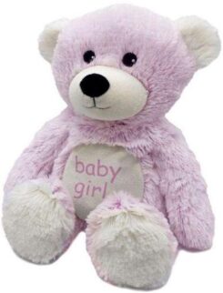 816018023661 Warmies Baby Girl Bear