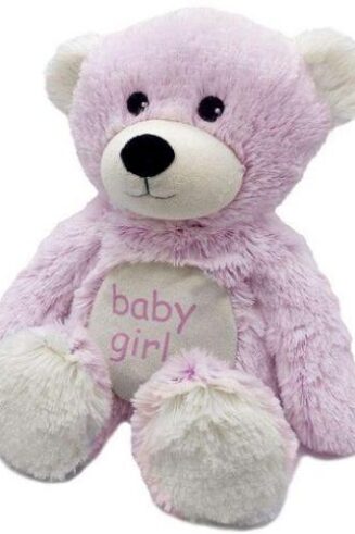 816018023661 Warmies Baby Girl Bear