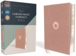 9780310458128 Larger Print Compact Bible Comfort Print