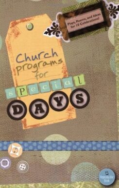 9780784722633 Church Programs For Special Days 2009