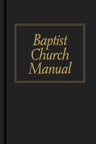 9780805425109 Baptist Church Manual (Revised)