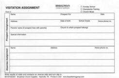 9780805480221 Visitation Assignment Slips