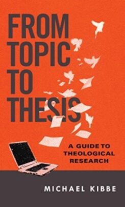 9780830851317 From Topic To Thesis