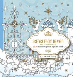 9781629987750 Scenes From Heaven Adult Coloring Book