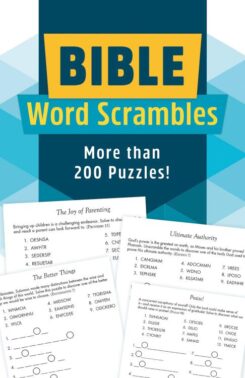 9781636099705 Bible Word Scrambles