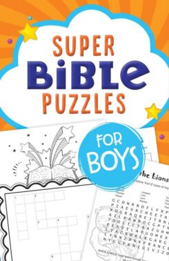 9781683229889 Super Bible Puzzles For Boys