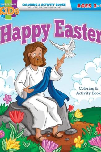 9781684344888 Happy Easter Coloring And Activity Book Ages 2-4