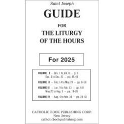 9781958237489 Saint Joseph Guide For The Liturgy Of The Hours For 2025