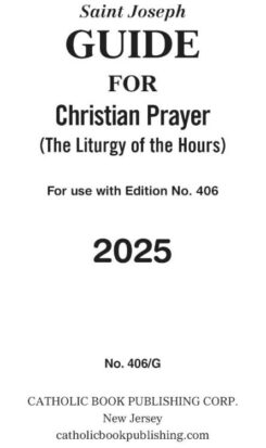 9781958237496 Saint Joseph Guide For Christian Prayer 2025