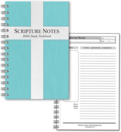 0634989819058 Scripture Notes Bible Study Notebook