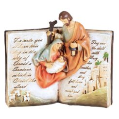 603799533652 Nativity Book Holy Family (Figurine)