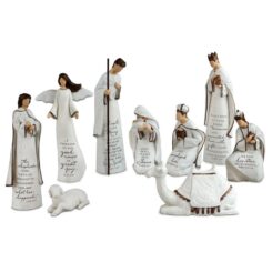 667665774204 Savior Is Born Nativity Set