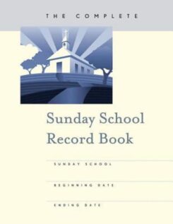 9781426774140 Complete Sunday School Record Book