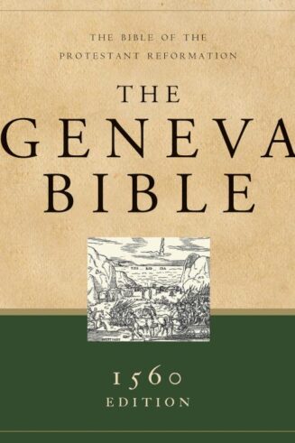 9781598562125 Geneva Bible 1560 Edition