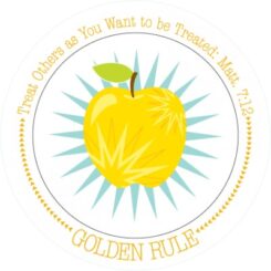 692193806691 Golden Rule Plate