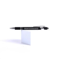 788200482801 Strong And Courageous Soft Touch Gift Pen