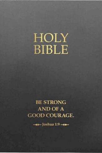 9798887692005 Sword Bible Large Print Be Strong And Courageous Life Verse Edition