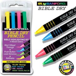 634989260744 Sanford Bible Dry Pencil Bible Highlighting Kit