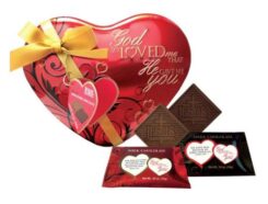 641520003210 God So Loved Me Heart Large Tin