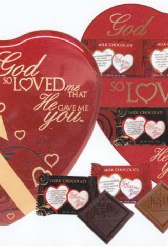 641520003258 God So Loved Me Heart Large Tin