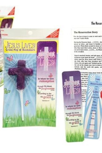 641520055349 Cross Pop With Bookmark 12 Count