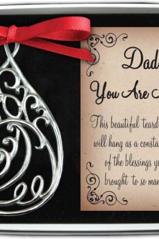 785525266123 Dad Memorial Teardrop (Ornament)