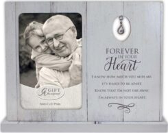 785525296915 Forever In Your Heart Memorial Photo Frame