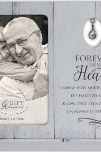 785525296915 Forever In Your Heart Memorial Photo Frame