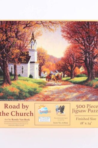 788200601486 Road By The Church 500 Piece (Puzzle)