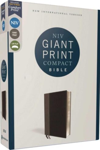 9780310454670 Giant Print Compact Bible Comfort Print