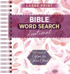 9781424569779 100 Days Of Hope For Your Soul Bible Word Search Devotional (Large Type)