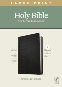 9781496444905 Large Print Thinline Reference Bible Filament Enabled Edition