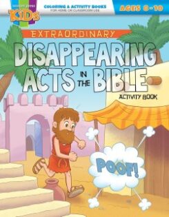 9781684345342 Disappearing Acts Of The Bible Activity Book Ages 8-10