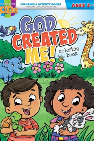 9781684345724 God Created Me Coloring Book Ages 2-4