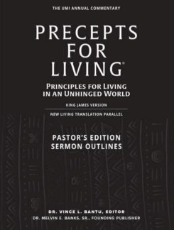 9798889761143 Precepts For Living 2024-2025 KJV NLT Parallel Pastors Edition Sermon Outli