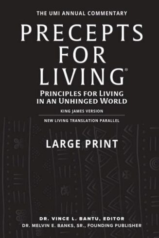 9798889761150 Precepts For Living 2024-2025 KJV NLT Parallel Large Print (Large Type)