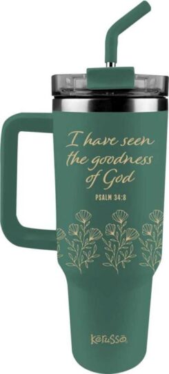 612978632598 Goodness Of God Stainless Steel Mug With Straw