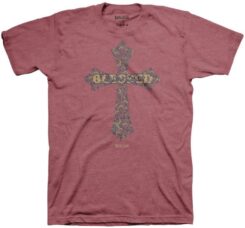 612978634806 Kerusso Blessed By The Lord Cross (Small T-Shirt)