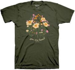 612978643204 Kerusso You Are Loved Bouquet (Medium T-Shirt)