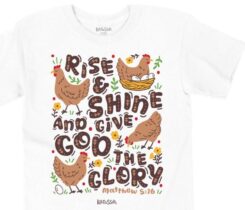 612978643617 Kerusso Kids Rise And Shine (3T (3 years) T-Shirt)