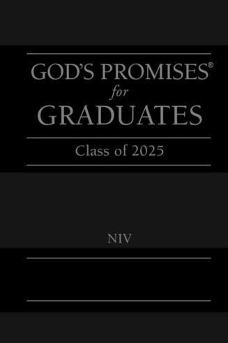 9781400251278 Gods Promises For Graduates Class Of 2025 Black NIV