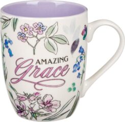 1220000323704 Inspirational Ceramic Coffee & Tea Mug for Women: Amazing Grace