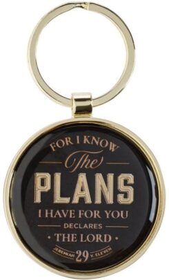 1220000327719 Inspirational Scripture Keychain in Gift Tin for Men