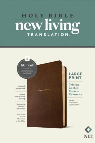 9781496489920 Large Print Thinline Center Column Reference Bible Filament Enabled
