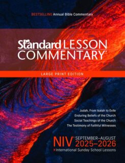 9780830787654 Standard Lesson Commentary NIV Large Print Edition 2025-2026 (Large Type)